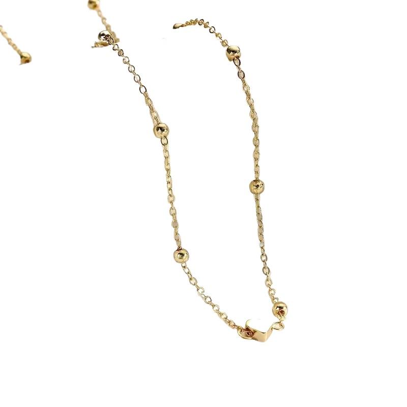 女の子用シンプルハートビーズベリーチェーン、女性用ファッショ - Body Jewelry のレビューと価格