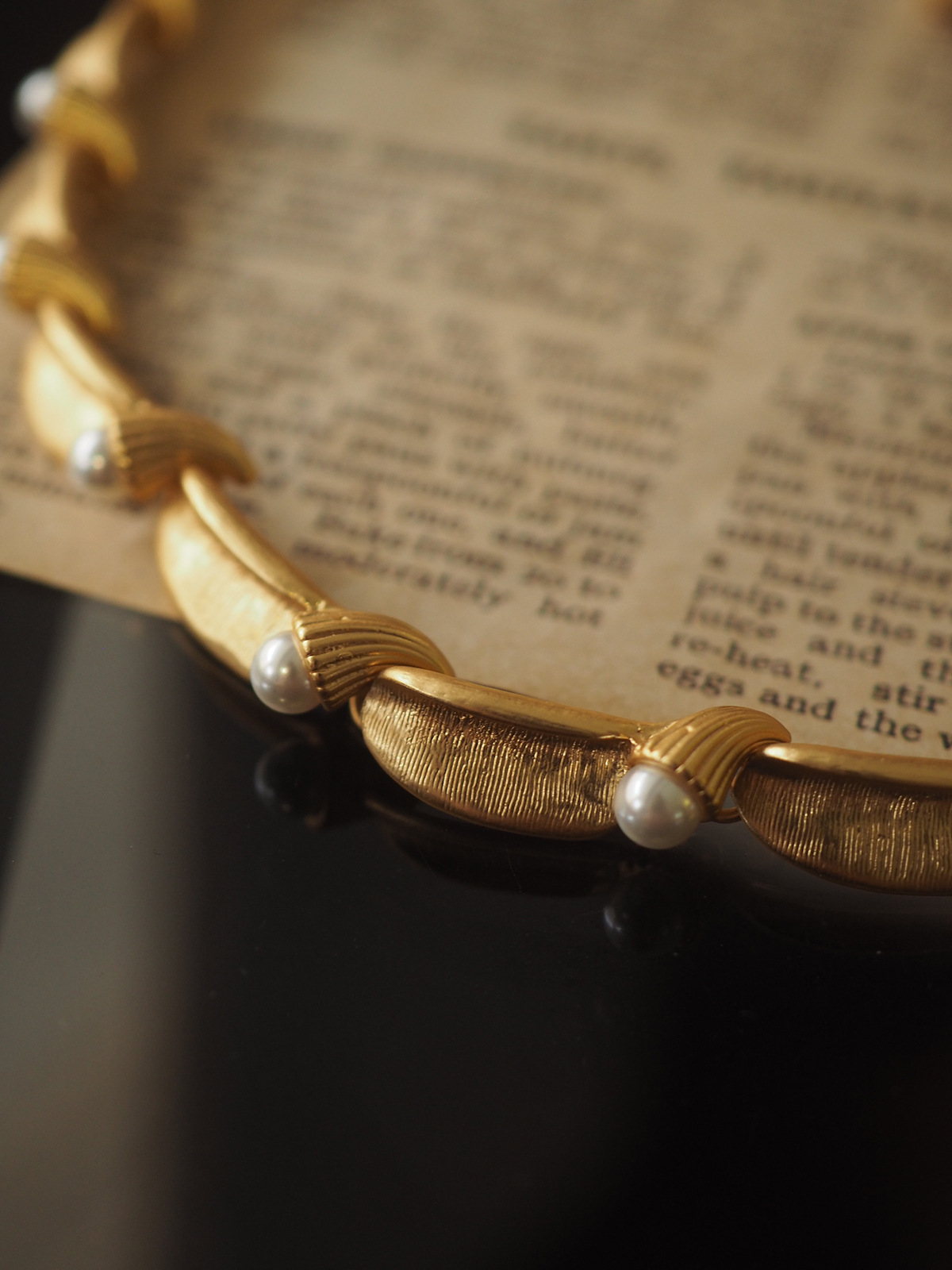 ヨーロッパとアメリカのフレンチスタイルのライト高級パール象嵌 - Pearl Choker Necklace Vintage のレビューと価格