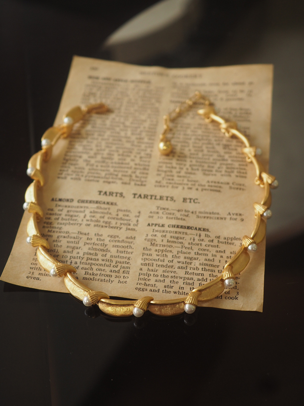 ヨーロッパとアメリカのフレンチスタイルのライト高級パール象嵌 - Pearl Choker Necklace Vintage のレビューと価格