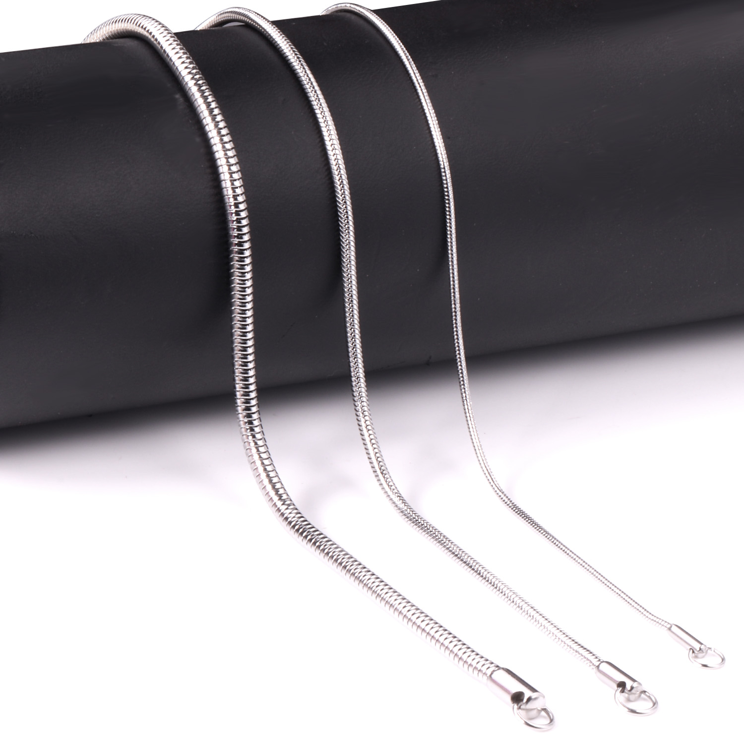 男女兼用 1mm 45cm/50cm/55cm/60cm ラ - 925 Sterling Silver Chain Necklace Men のレビューと価格